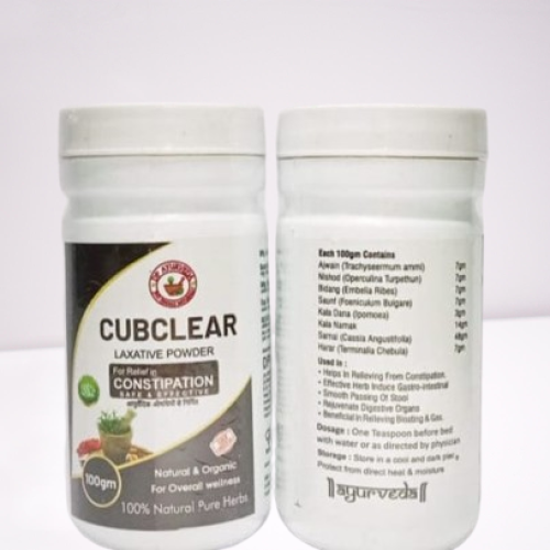 CUBCLEAR LAXATIVE POWDER