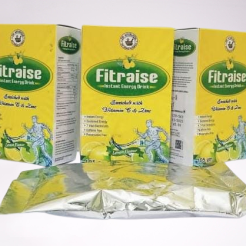 Fitraise Energy Powder – Lemon Flavor